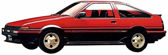 Aoshima Toyota AE86 Sprinter Trueno GT Apex 84 1:24 Scale Model Kit