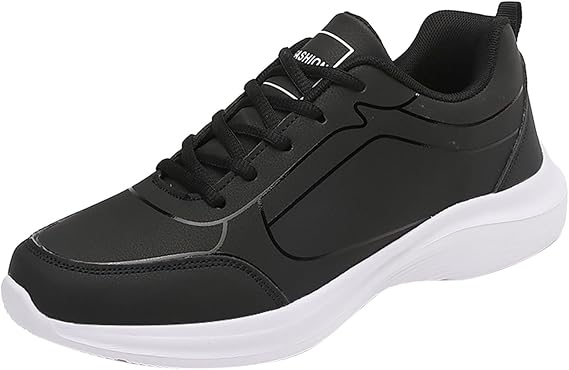 Momolaa Mens Shoes Large Size Casual Leather Laace Up Casual Fashion Simple Shoes Running Mens Sneakers under 50