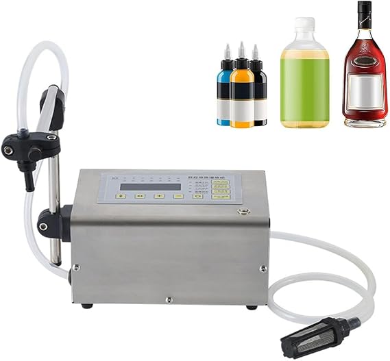 Digital Control Pump Filler 5-3500ml Commercial Digital Liquid Filling MachineAutomatic Bottle Liquid Filler, for Perfume, Water, Juice