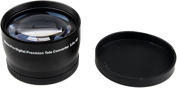 Koolertron 58 mm 2.0X Digital Camera Lens for Canon 1DX 5D Mark 5D2 5D3 6D 7D 70D 60D 700D 650D 1100D 1000D 600D 50D 550D 500D 40D 30D 350D 40D 350D 40D 38D 0D 30D 10D Digital Camera and Video
