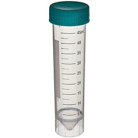 Labcon 3094-870-008-9, PerformR Freestanding Centrifuge Tube with Plug Style Cap, Bulk, 50mL Capacity, Pack of 500