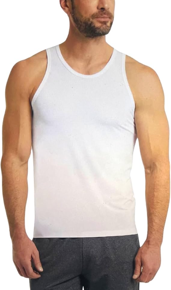 32 Degrees Comfort Mesh Tank Top, 3 Pack, Large White