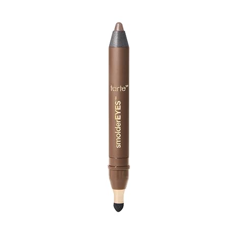 tarte smolderEYES shadow liner Multi-Use Waterproof Makeup Doubles as Eyeliner & Cream Eyeshadow with Smudger Applicator, Blendable Lazy Girl Hack, Vegan & Cruelty-Free, full size