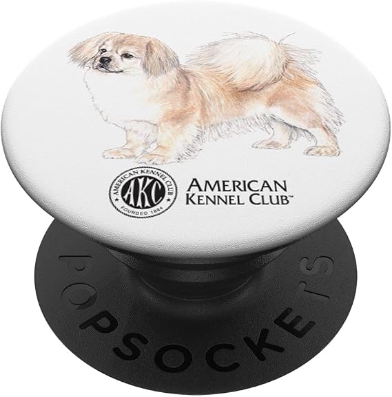 AKC Tibetan Spaniel PopSocket PopSockets Adhesive PopGrip