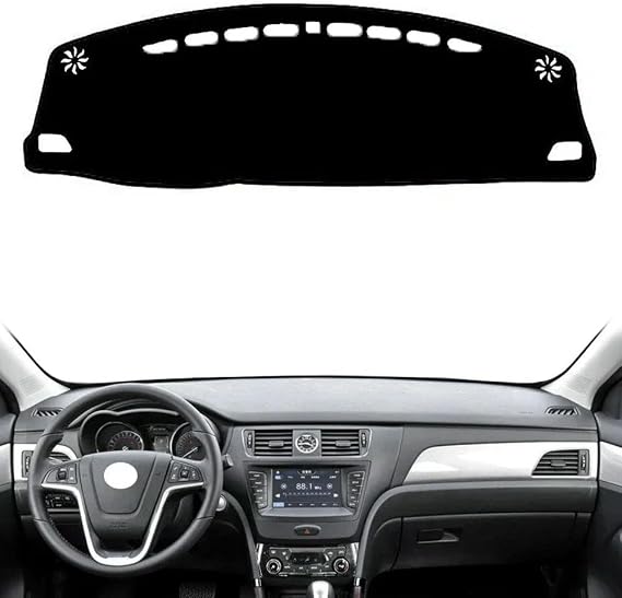 Flannel Polyester Car Dashboard Cover Sun Shade Avoid Light Mat Pad Dashboard Grip Mat Instrument Panel Carpe for Shenbao Baic X55 2012 2013 2014 2015 2016