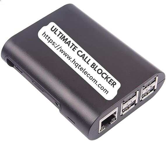Ultimate Call Blocker WiFi - Block Virtually All Unsolicited Calls (Robocalls, Scams, Non-Profit, Unwanted) Without Having to Touch A Button! New Cloud-Based, WiFi Technology. Made in USA.