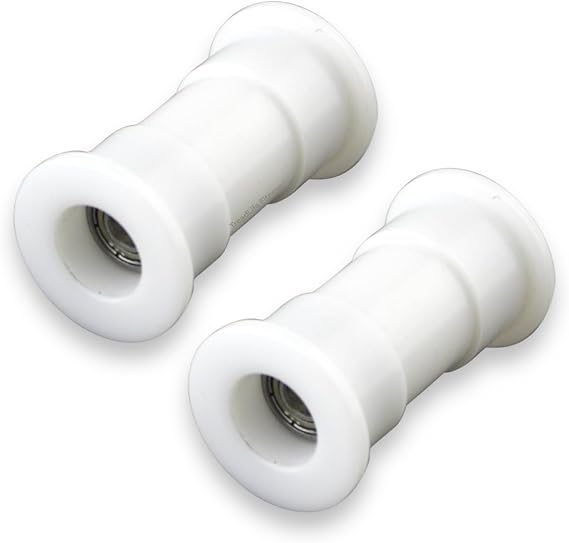 Seat Rollers - Replacement for Concept 2 Rower Seats Model: C, D, E - (2 x Rollers)