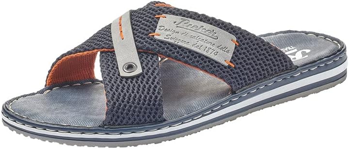 Rieker 21539-14 Men's Mules Synthetic Blue
