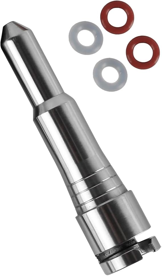 Coffee Machine Steam Nozzle Stainless Steel Steam Wand Nozzle for ECP3420 310 330 EC680 685 EC9335 9665 Coffee Machine Spout with Rubber Ring