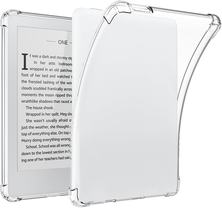 クリアケース 6インチ Kindle 第10世代 2019年発売 Kindle Paperwhite/Kindle Oasisには適合しません 透明 スリム ソフト TPU シリコン ケース カバー スキン Kindle 第10世代 2019年モデル用