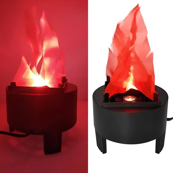 Electronic LED Flame Light, 110V 3D Fake Flame Lamp Artificial Fake Fire Lamp Prop Stage Effect Light for Halloween, Christmas, Party, Festival, Night Club, Indoor and Outdoor Decoration By Giveme5