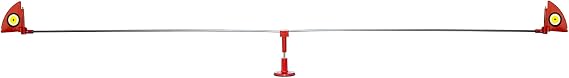 Bird B Gone - Repeller 360 - Spinning Bird Deterrent With Scare Eye Flags - Deters Seagulls and Other Birds From Landing - Durable Windproof Design - For Boats, Docks, Lights - Easy Installation - 6ft