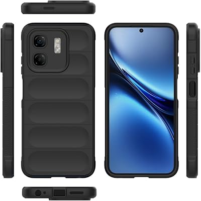 Compatible with Infinix Smart 9 4G Case Cover,TPU Mobile Phone Soft Compatible with Infinix Hot 50i 4G X6531 X6531B  Smart 9 4G X6532 Case Cover Black