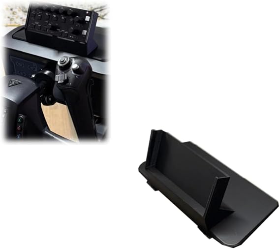 Stand for Turtle Beach Velocity One Yoke Compatible with AXAIR MIAP PRO 24, Slanted Design, Relieves Hand Pressure and Saves Desk Space