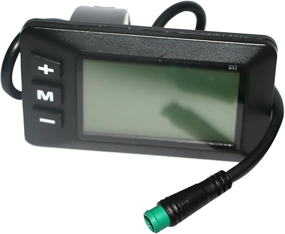 Electric Bike Ebike Replacement Spare Parts Accessories Controller G51 LCD Display 5Pin Electric Scooter Accelerator Waterproof Connector, Black