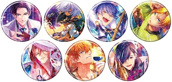 A3 Obey Me! 03 Hologram Can Badges 65mm HBAT65-OBM-03 7pcs Box