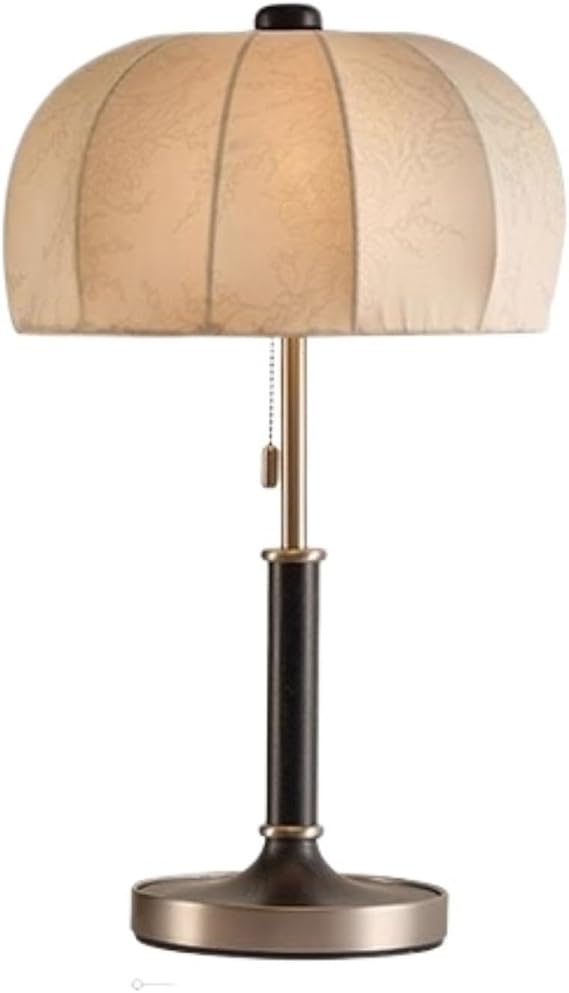 Table Lamp Retro Table Lamp Simple Living Room Bedroom Bedside Study Advanced Atmosphere Table Lamp Night Light Home Decor(B)