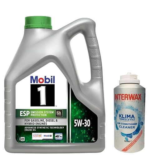 Mobil 1 Esp 5W30 Motor Yağı 4 L  03047 İnterwax Klima Temizleyici