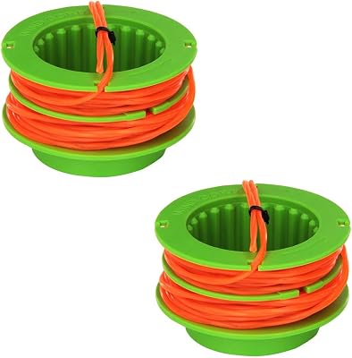 EGO Power Parts AS1300 15-Inch Pre-Wound Spool with Line for EGO 15-Inch String Trimmer ST1500ST1500-S - 2 Pack