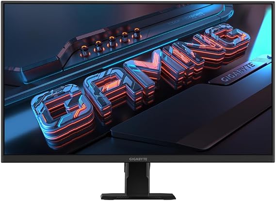 GIGABYTE GS27QA 27 inç SS IPS Ekran, 180Hz, 2560 x 1440 (QHD), 1ms (MPRT) Tepki Süresi, %100 sRGB, HDR Hazır, Titreşimsiz, Siyah