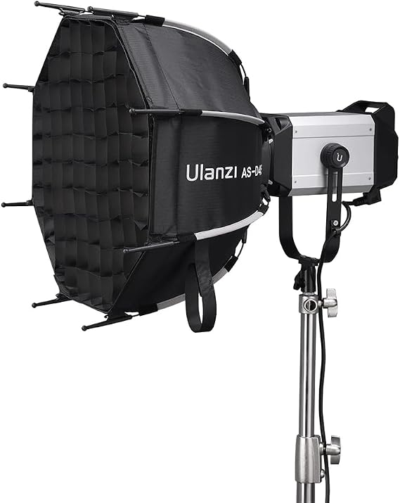 Ulanzi AS-045 Softbox with Grid and Grid, 45 cm Black