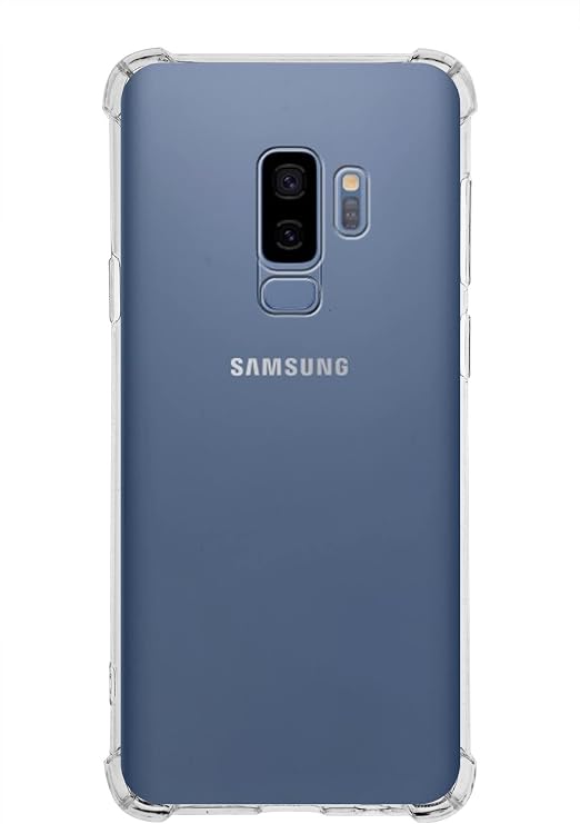 KZY İletişim Samsung Galaxy S9 Plus ile uyumlu ile Uyumlu Kapak Köşe Korumalı Airbag Antishock Silikon Kılıf