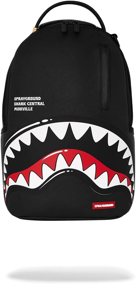 Sprayground MINI DLX BACKPACK - SHARKS CENTRAL BUBBLE SHARK