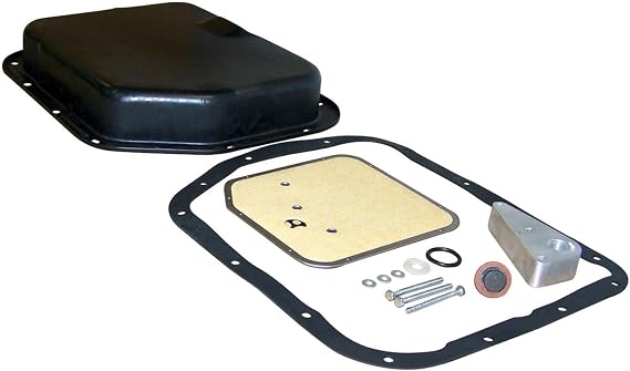 Crown Automotive-24001 RT Off-Road Deep Transmission Pan Kit - Black