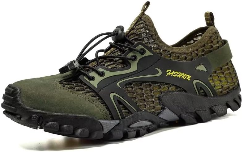 Men's Mesh Breathable Outdoor Hiking Sneakers Walking Footwear