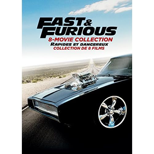 Fast & Furious 8-Movie Collection: The Fast & The Furious / 2 Fast 2 Furious / Tokyo Drift / Fast & Furious / Fast Five / Fast & Furious 6 / Furious 7 / The Fate Of The Furious