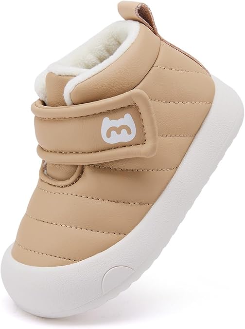 BMCiTYBM Baby Snow Boots Winter Shoes Infant Boys Girls Booties Non Slip Cold Weather 6-24 Months