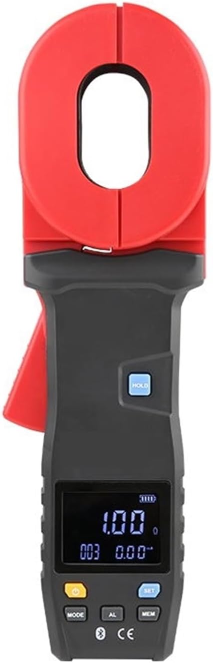 Insulation Tester, Loop Resistance Tester Clamp-on Ground Resistance Tester Clamp Ammeter USB Data Transfer Data Storage(272 Plus)