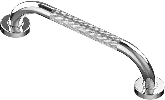 Howdah Grab Rails for Bathroom and Shower Chrome 30 CM 12 inch