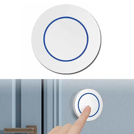 Smart Home Scene Control Button, Wireless Remote Switch Multi-Function Controller for Tuya System Wall Mounted