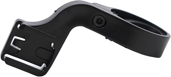 for Cateye Bicycle Computer Out Front Handlebar Mount Bracket, Plastic Extension Stand, Black