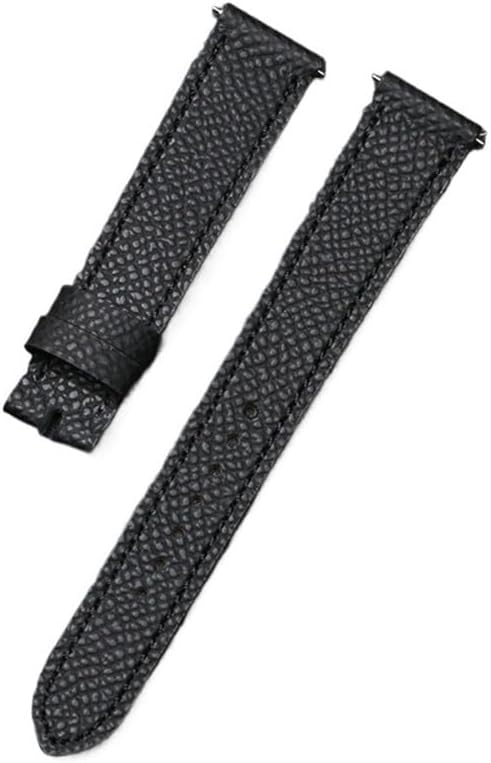 Watch Accessories 20mm Top Layer Leather Belt Suitable Fit For Hermes H Hour HH1.510/501 Embossed Texture Watchbands