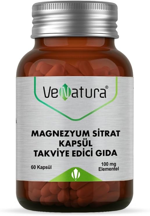 VeNatura Magnezyum Sitrat 60 Kapsül 79828