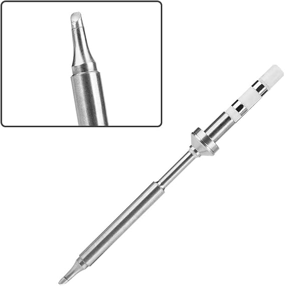 Walfront Pinecil TS100 Soldering Iron Tips Suitable for Various of Mini Portable Soldering Iron Stations And Easy to Install (TS100-BC2)