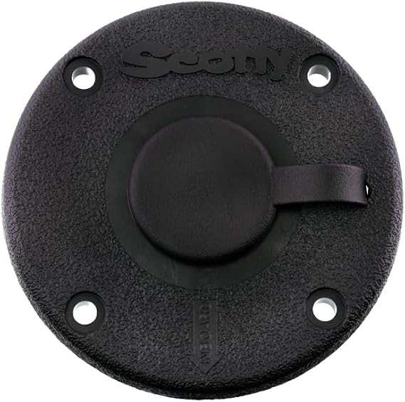 Scotty 344 Round Flush Deck Mount