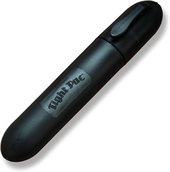 Tightpac Bluntpac Airtight Smell Proof Tube, Multi-Use Container, Black