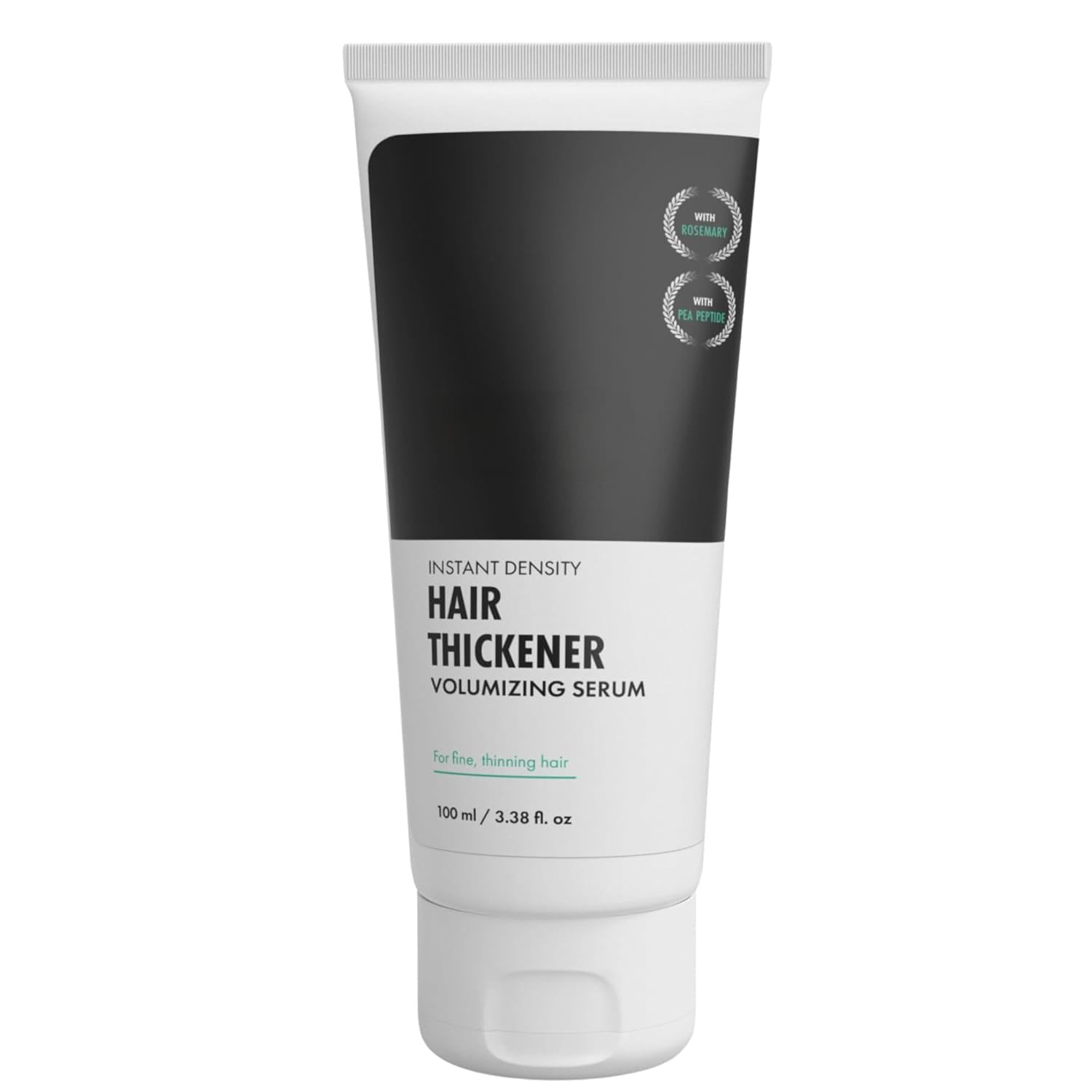 Hair Thickener Volumizing Serum | For Fine, Thinning Hair | Gives Instant Hair Volume & Density | With Pea Peptide & Rosemary | For Men & Women | Vegan, Cruelty-free & Dermat-Tested | 100ml