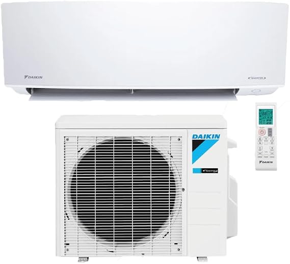 Daikin OTERRA 20 SEER2 12K BTU Heat Pump Hi-Wall Fan Coil System (R-32) - RXF12AXVJU, FTXF12AXVJU
