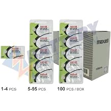 Maxell Watch Battery Button Cell SR716SW 315 Pack of 5 Batteries