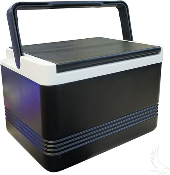 Performance Plus Carts 12 Quart Golf Cart Cooler for Club Car, EZGO, Yamaha | 12 Can Capacity | Universal Fit for Most Golf Cart Models
