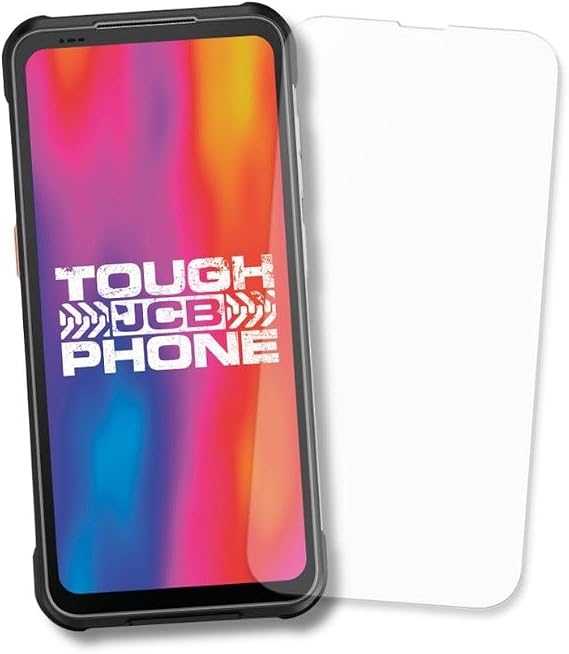 JCB Toughphone M20/P20 Tempered Glass Screen Protector 9H Hardness, Anti-Scratch, HD Clear Display Protection