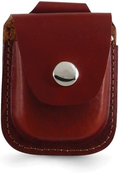 Charles-Hubert, Paris 3572-2 Brown Leather 48mm Pocket Watch Holder
