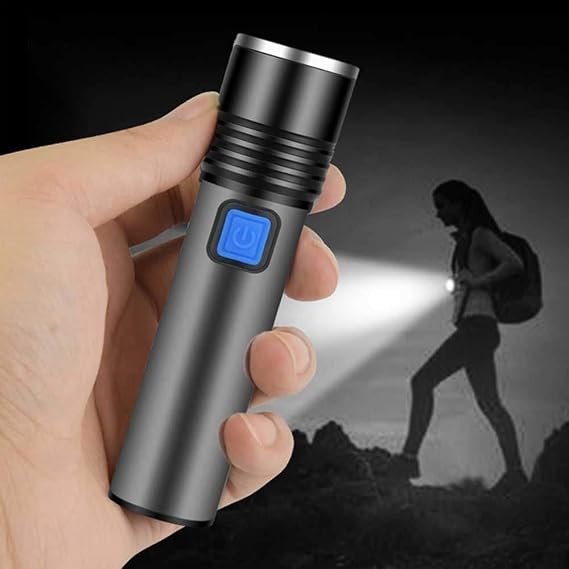 Black Mini Professional Most Powerful Flashlight Wt-015 WT-015-s