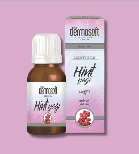 DERMOSOFT Hint Yağı - Doğal Sabit Yağ (50 ml)