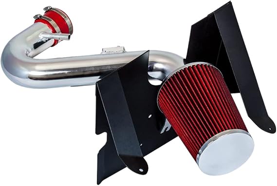 Rtunes Racing Cold Air Intake Kit for 05-09 Mustang 4.0L V6 (Red)