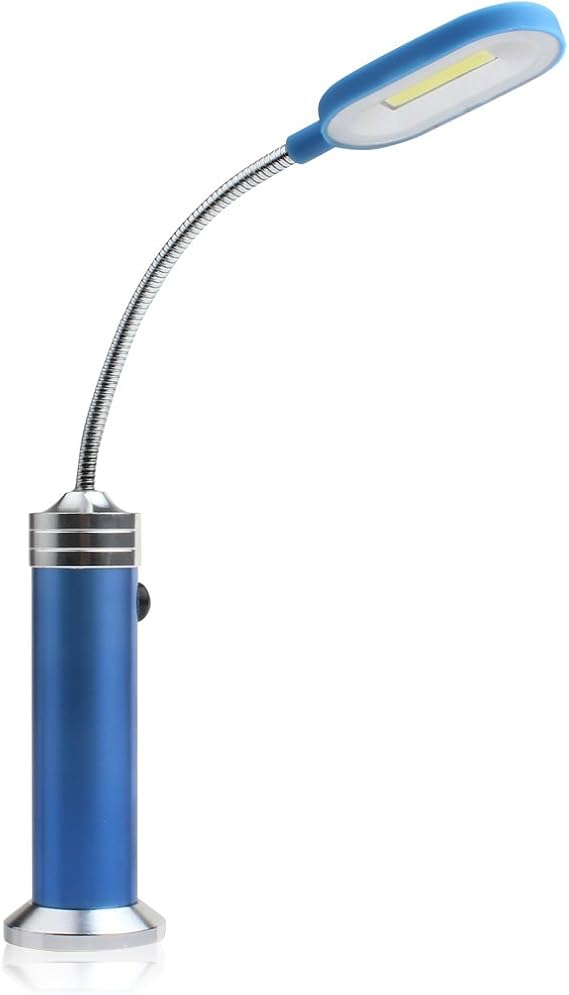 LED Desk Lamp - BANGWEIER COB LED Working & Reading/Light Maintenance Work Lamp/Magnet Work Examining Light/Tool Light/Flash Light/Torch/Mini Table Lamp